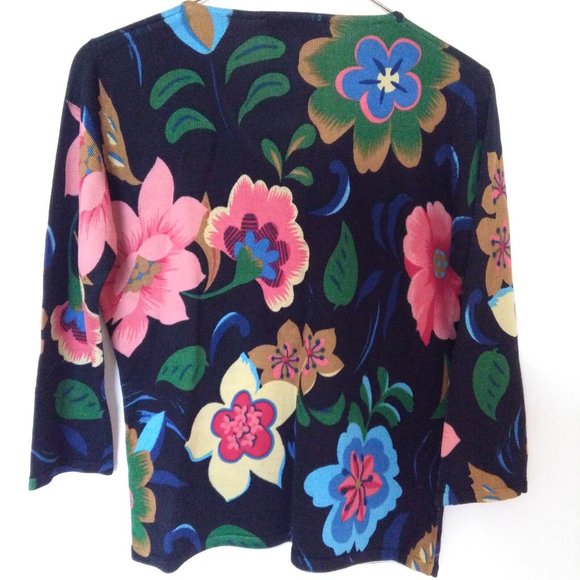 Vintage Floral Sweater - Picture 5 of 6